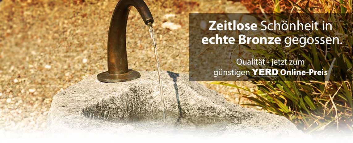  Bronze Wasserspiele, Brunnen und Wasserausläufe 